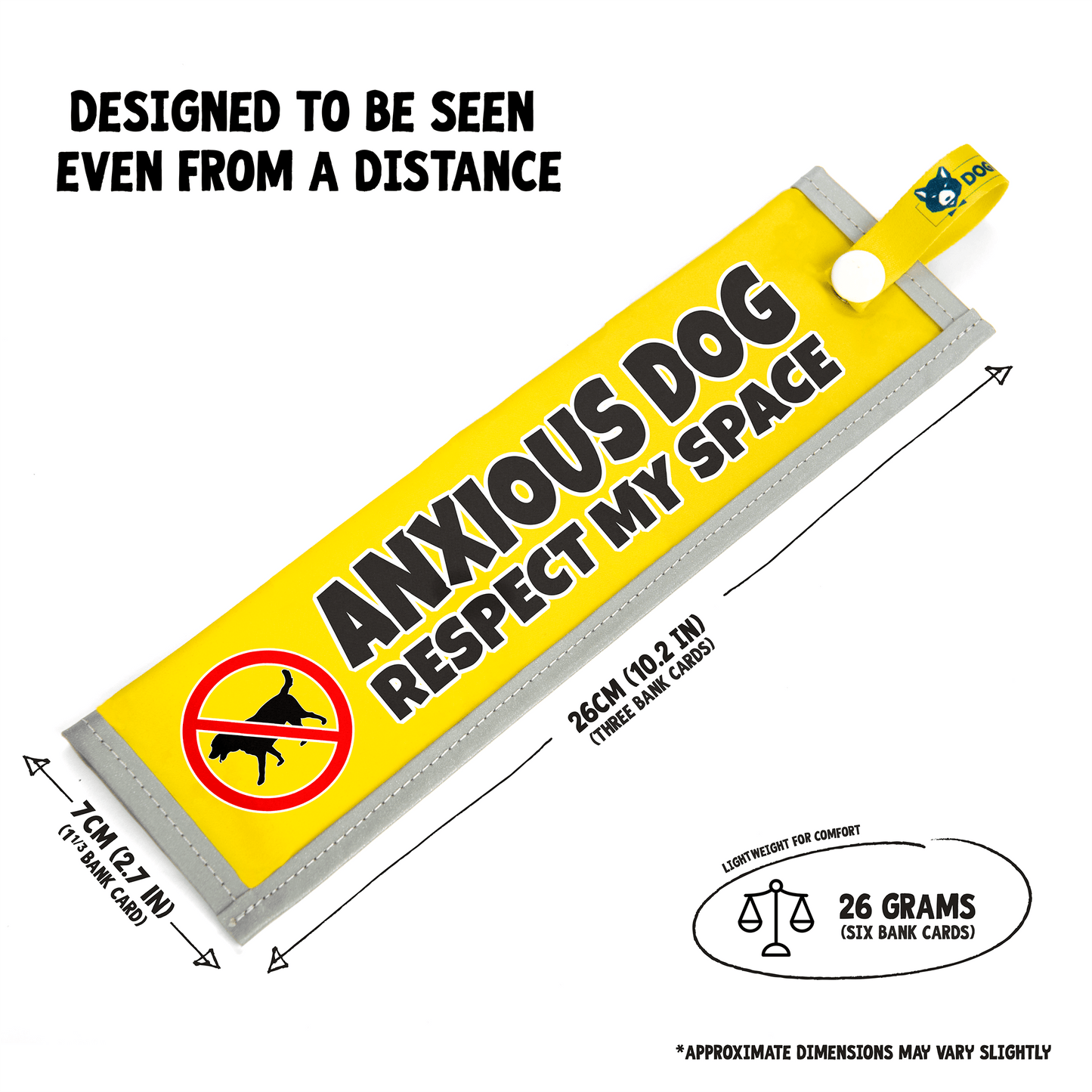 Anxious Dog Respect My Space - DOGKIT