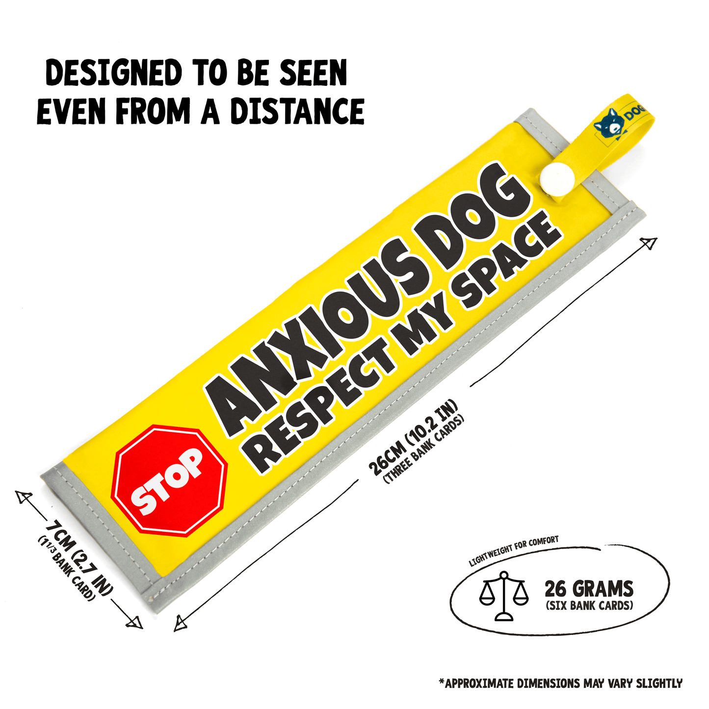 Anxious Dog Respect My Space - DOGKIT