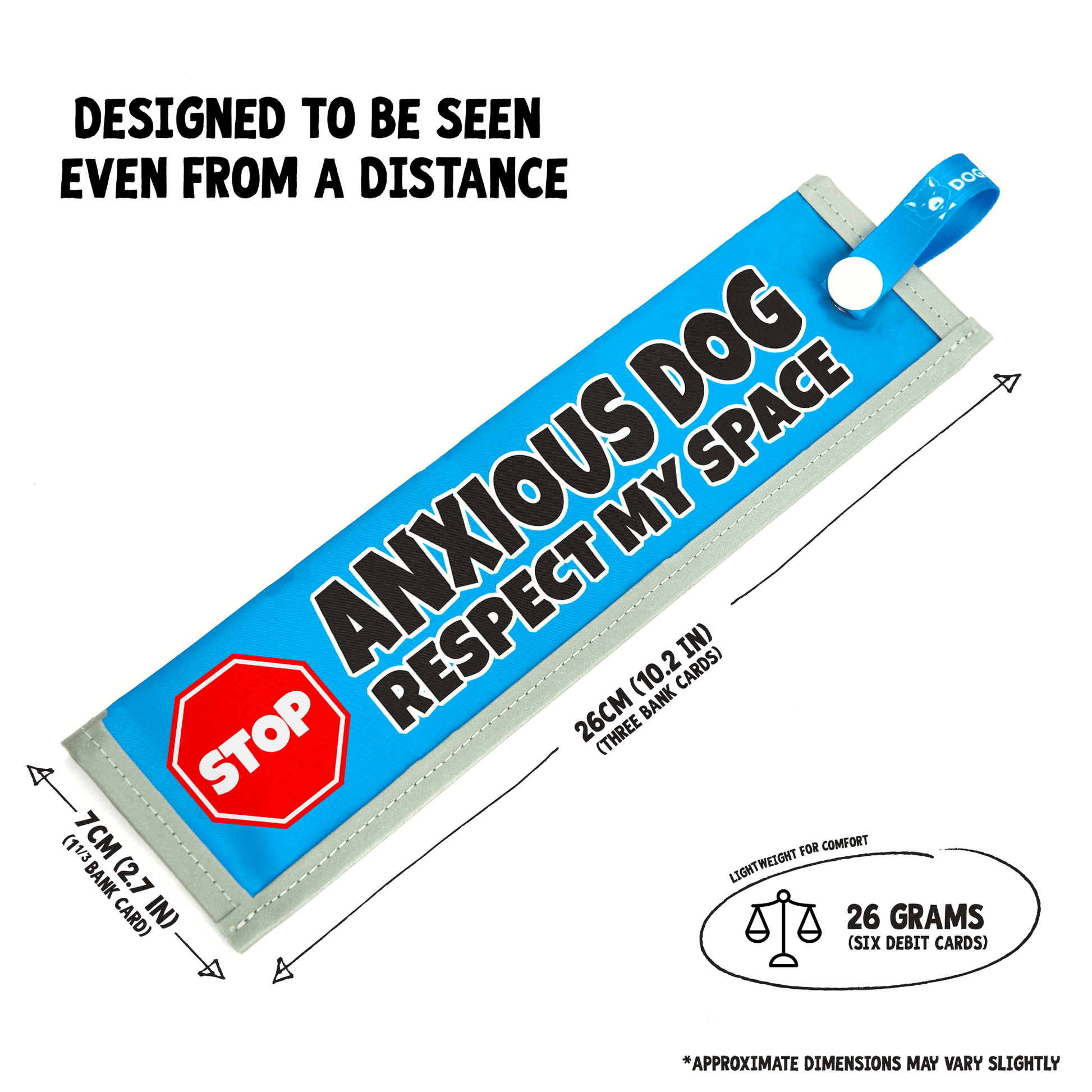 Anxious Dog Respect My Space - DOGKIT