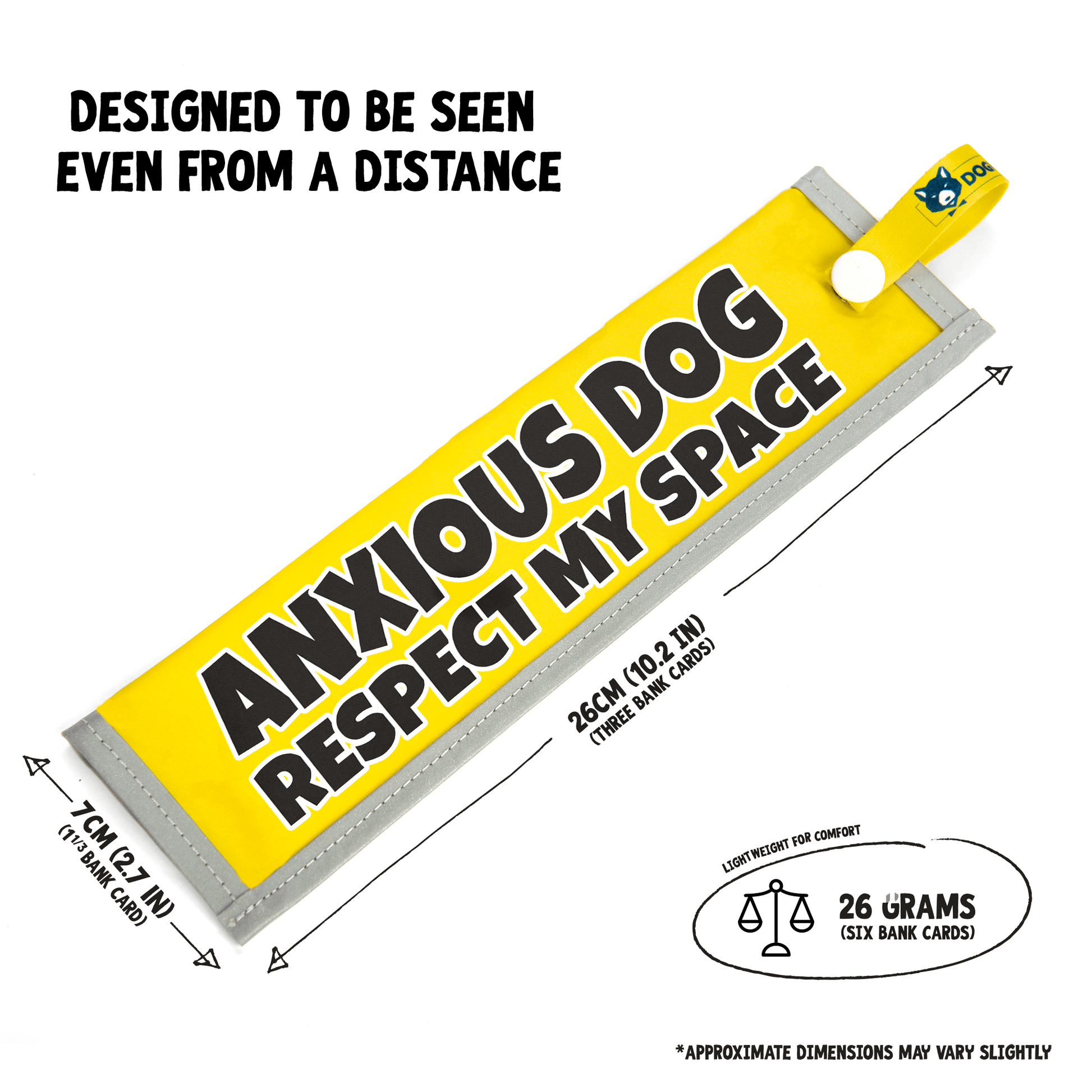 Anxious Dog Respect My Space - DOGKIT