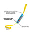 Reactive Dog - Strictly No Dogs Lead Sleeve - DOGKIT